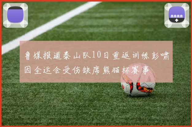 鲁媒报道泰山队10日重返训练彭啸因全运会受伤缺席熊猫杯赛事